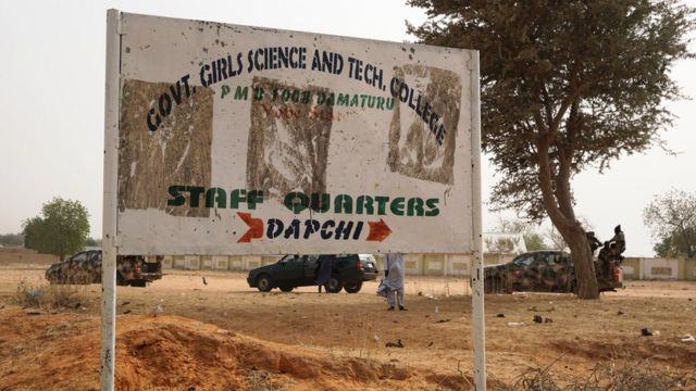 Aworan ojuta ile iwe Dapchi