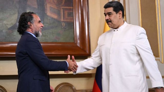 Maduro y el embajador