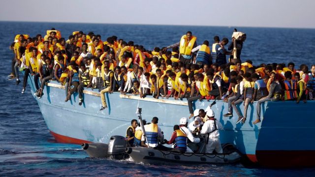 La plupart des migrants ont fui la guerre et la pauvreté.