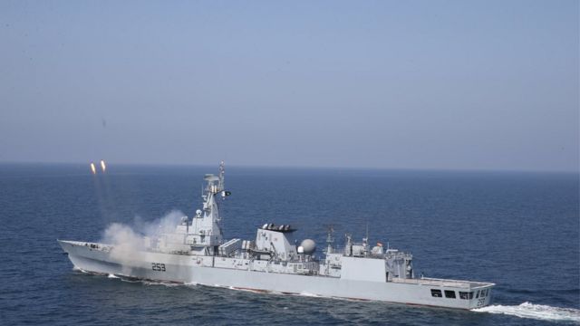 pakistan china, russia naval excercises