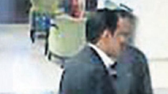 Istanbul airport CCTV footage purportedly showing Thaar Ghaleb T Alharbi on 2 October 2018