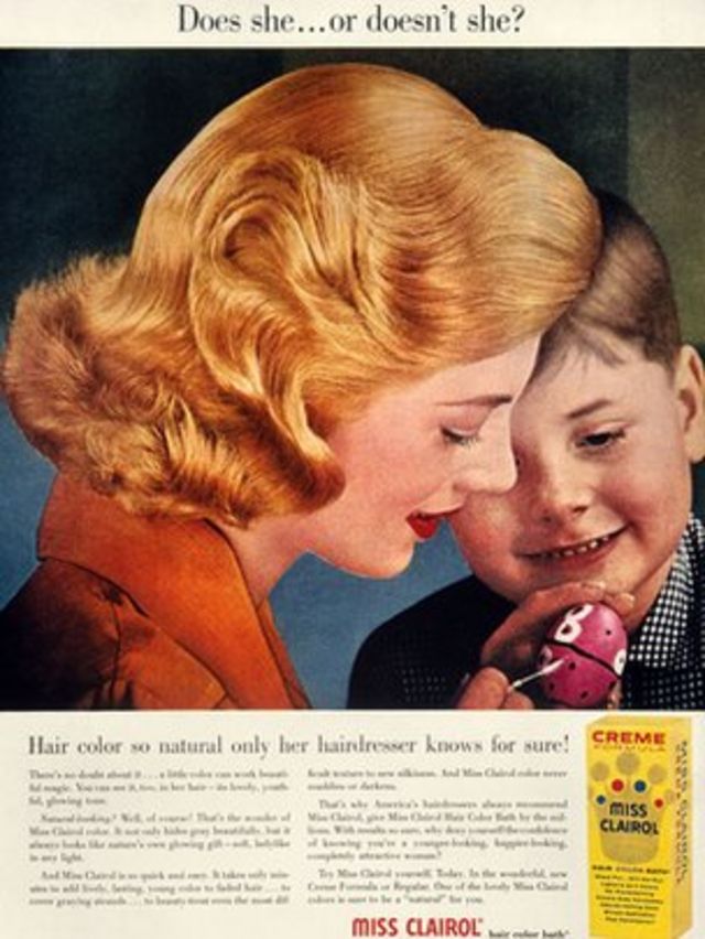Miss Clairol vintage advert