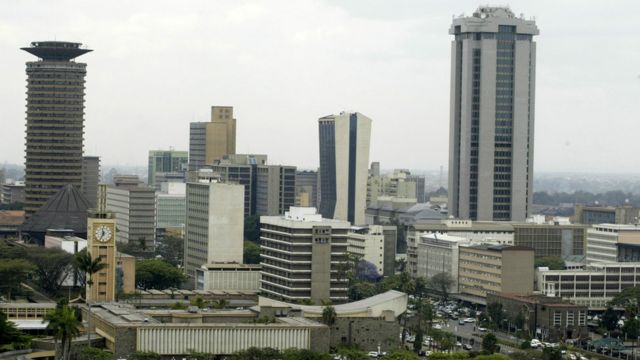 Sonko yari yijeje gutunganya Nairobi igasa nezaGeneral view of cityscape (skyline) of Kenya's capital city.
