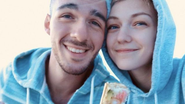 Габриэль Петито и Брайан Лондри во время путешествия
