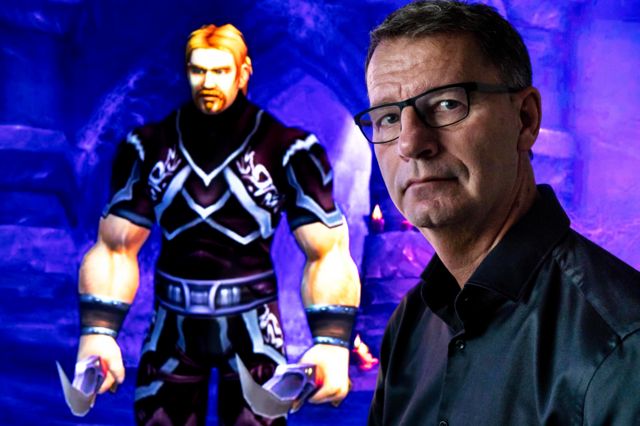 Karakter Mat, Ibelin, di World of Warcraft dan Robert Steen.