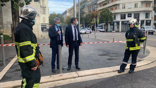 The mayor of Nice, Christian Estrosi, announced that one person has been arrested.