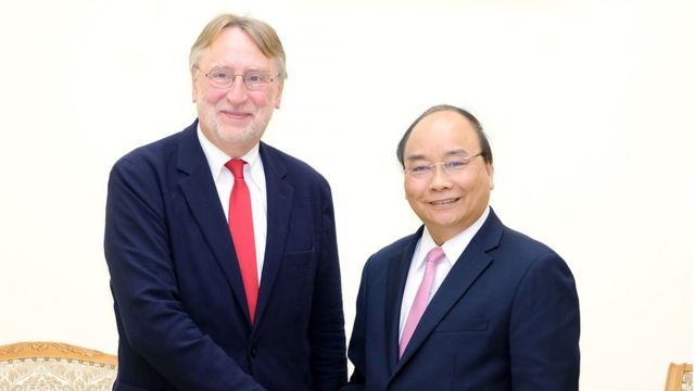 Bernd Lange gặp Thủ tướng Nguyễn Xuân Phúc