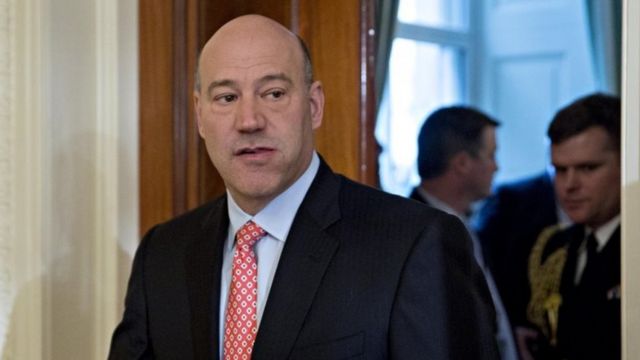 ABD Başkanı Trump'ın en üst düzey ekonomi danışmanı ve Goldman Sachs'ın eski iki numaralı yöneticisi Gary Cohn
