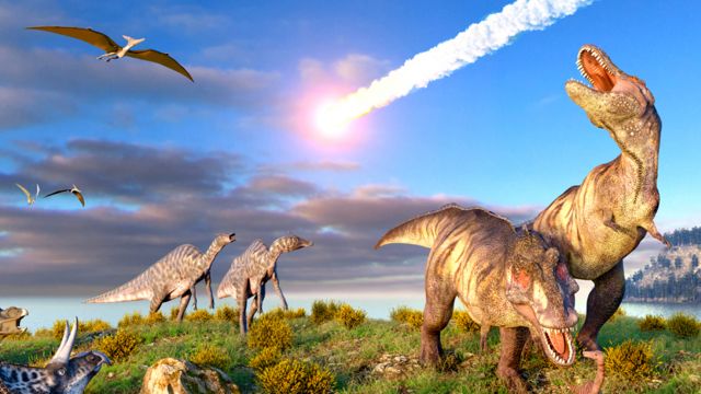 قصة يوم انقرضت فيه الديناصورات - BBC News عربي