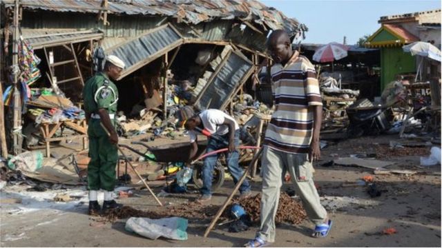 Maiduguri dịna Naịjirịa bụ ebe agha kacha adaụda