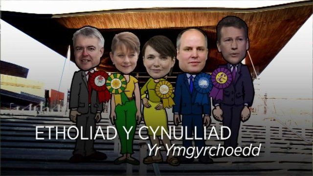 Cychwyn yr ymgyrch etholiadol
