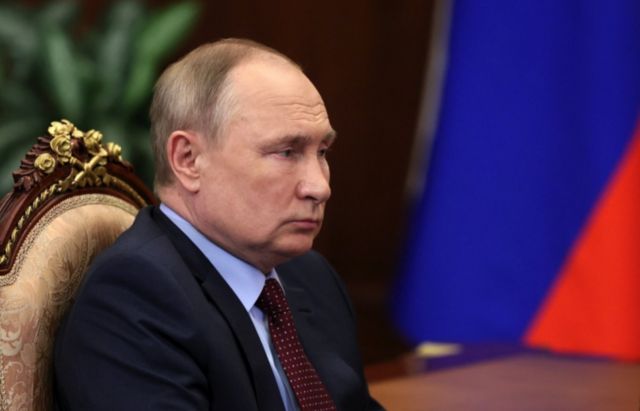 Vladimir Putin em 2 de marco de 2022