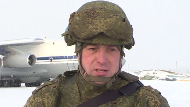 Coronel Sergei Sukharev, comandante del Regimiento 331, con sede en Kostroma, al norte de Moscú.