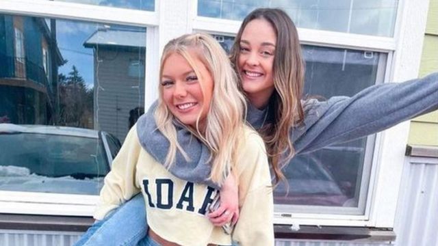 Two of the victims, Madison Mogen (left) and Xana Kernodle.