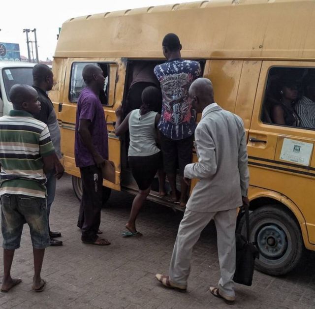 Nigeria Lagos State Bus Conductors Go Dey Wear Uniform Bbc News Pidgin