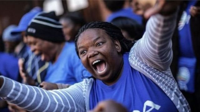 Umugambwe utavuga rumwe na reta mu gihugu ca Afrika y'epfo, Democratic Alliance, watsinze amatora y'umukuru w'igisagara ca Johannesburg