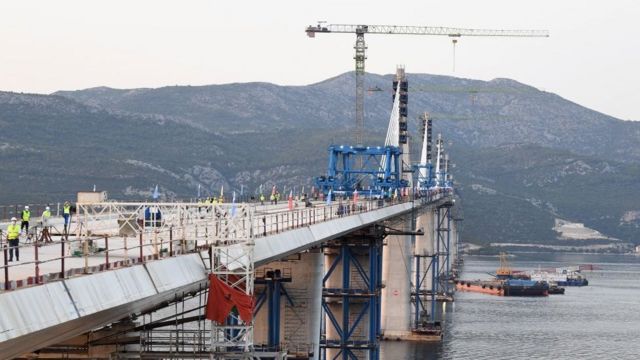 China Road and Bridge Corporation completes Peljesac Bridge in Croatia