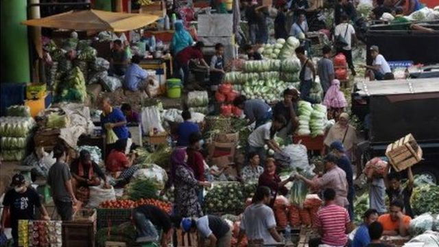 covid-19, pasar, virus corona