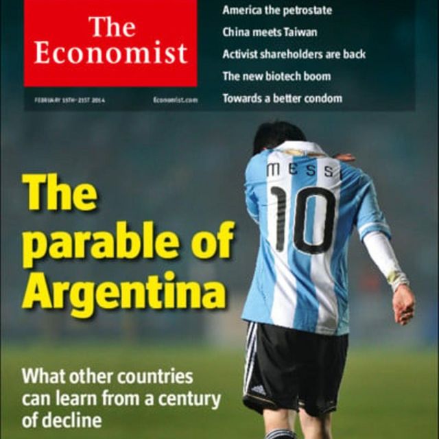 La portada de The Economist del 15 de febrero de 2014.