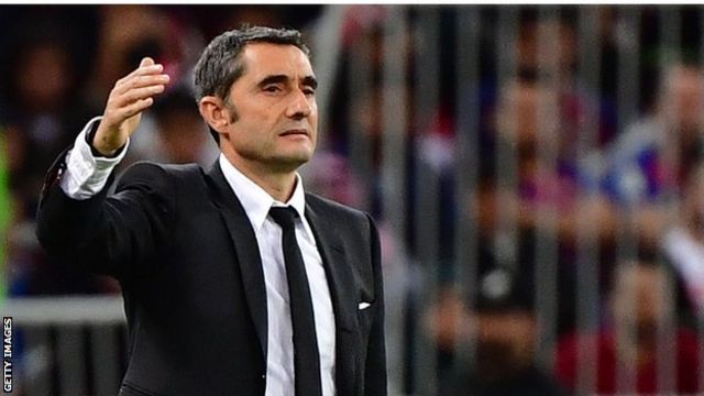 Barcelona Sack Ernesto Valverde And Appoint Quique Setien Bbc Sport