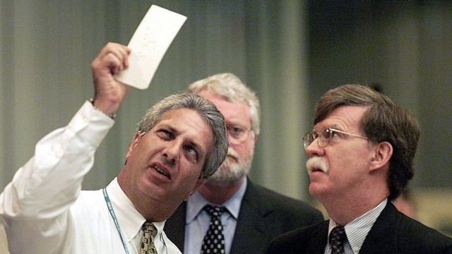 Un recuento de votos en Florida en 2000