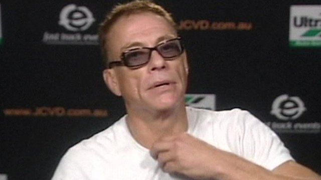 Jean Claude Van Damme Walks Out Of Tv Interview Bbc News 5666