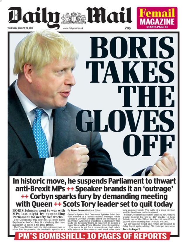 daily mail boris johnson