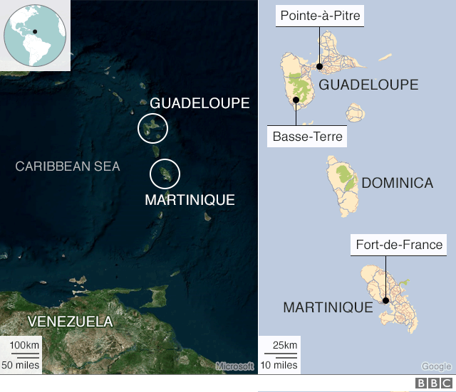 Antilles map