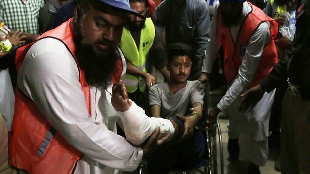 Boy injured in Lahore attack