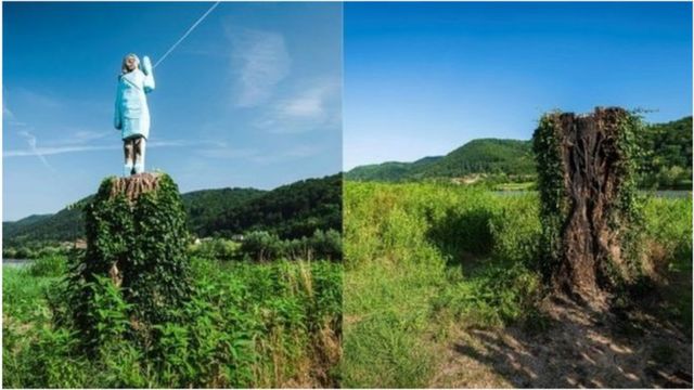 Policija je pokrenula istragu o napadu na spomenik