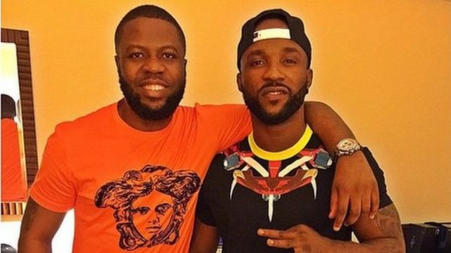Hushpuppi and another Nigerian artist Inyanya
