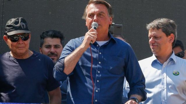 Bolsonaro discursa no 7 de setembro