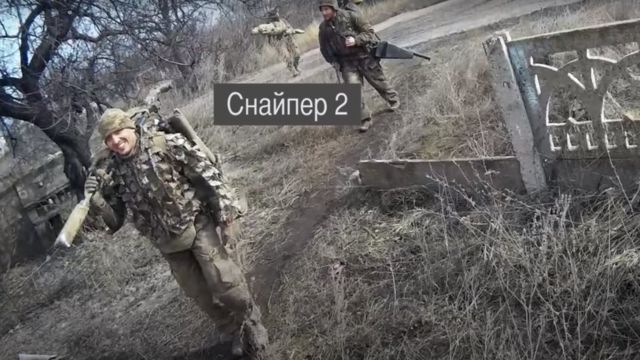 Російські снайпери на Донбасі