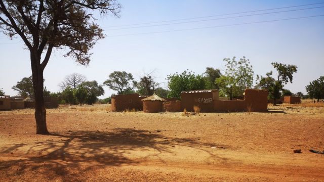 Zone rurale au Burkina Faso