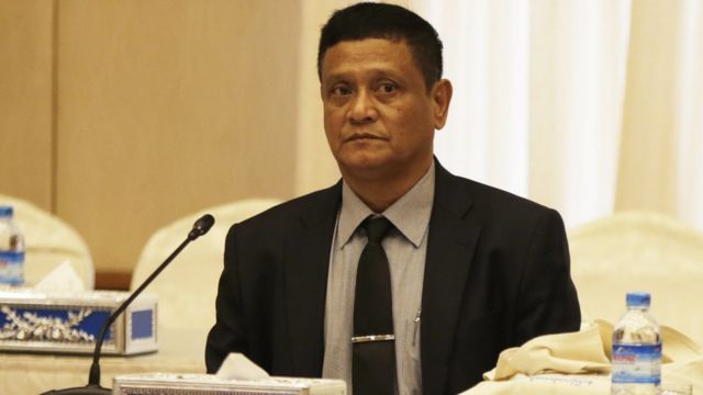 နေပြည်တော်က ငြိမ်းချမ်းရေးဆွေးနွေးပွဲကို တက်ရောက်လာတဲ့ ULA/AA ကိုယ်စားလှယ် ဗိုလ်မှူးကြီး ကျော်ဟန်
