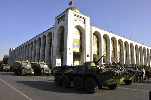 Военная техника в Бишкеке
