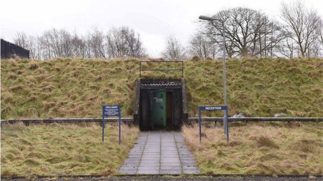 冷战时期的防核武地下掩体如今成了游人过客参观的地方(photo:BBC)