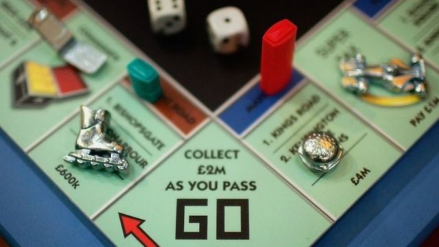 Once for sale online MONOPOLY Lincoln Edition Family Board Game Regional 