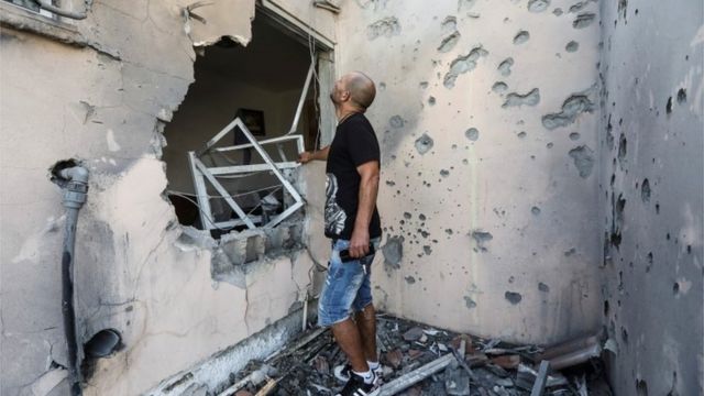 Conflicto Entre Israelíes Y Palestinos El Lanzamiento De Cohetes De Hamás Hacia Israel 5127