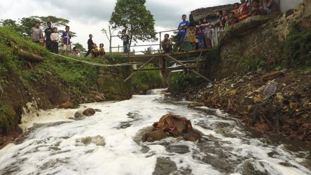 Sungai Citarum di Jawa Barat