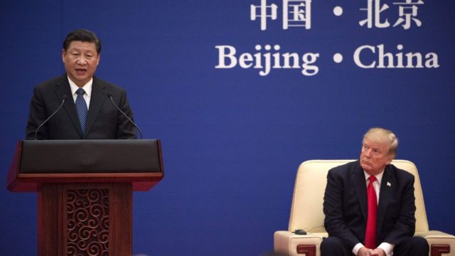 Trump na Xi nke China