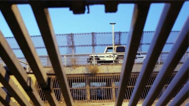 El muro entre México y Estados Unidos