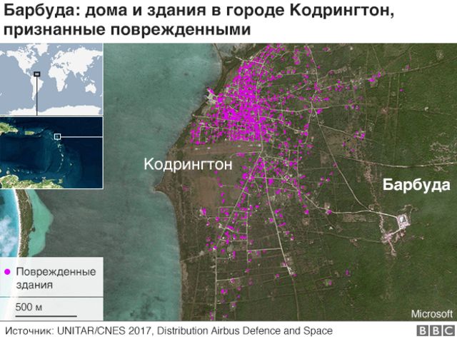 Карта штормов в реальном