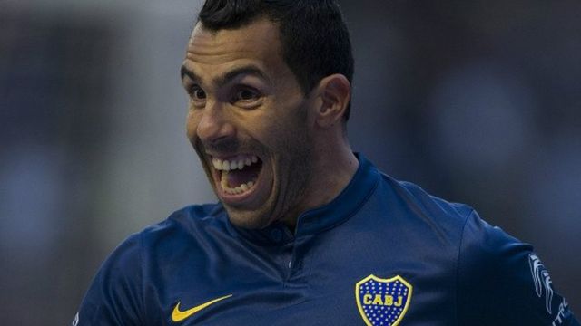 Carlos Tevez ya koma Borca Juniors bayan shekara tara, a 2005