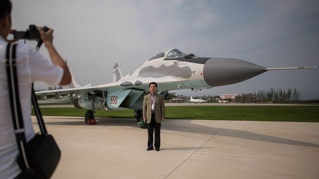 朝鲜拥有一些俄罗斯制造的武器。(photo:BBC)