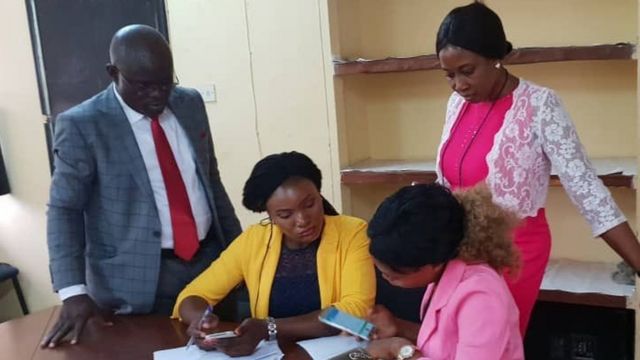 Awọn oṣiṣẹ ajọ INEC nipinlẹ Ọyọ