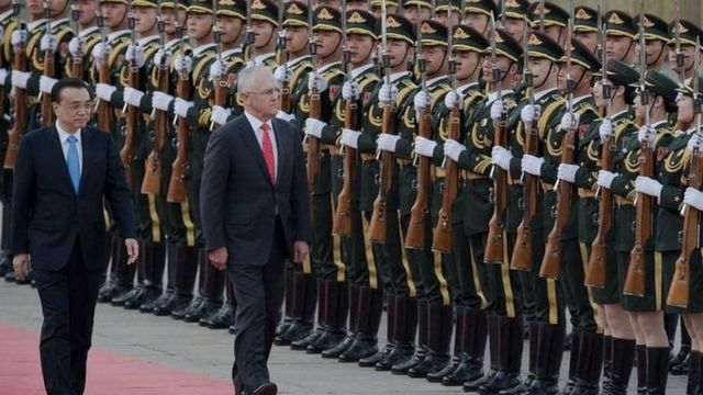 ম্যালকম টার্নবুল ছিলেন অস্ট্রেলিয়ার শেষ প্রানমন্ত্রী যিনি ২০১৬ সালে চীন সফর করেছেন।