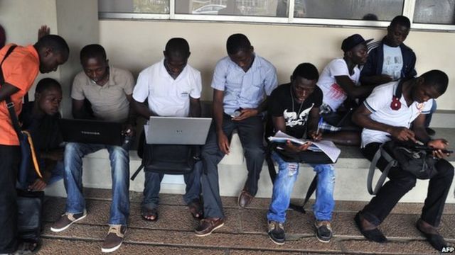 Étudiants en Côte d'Ivoire