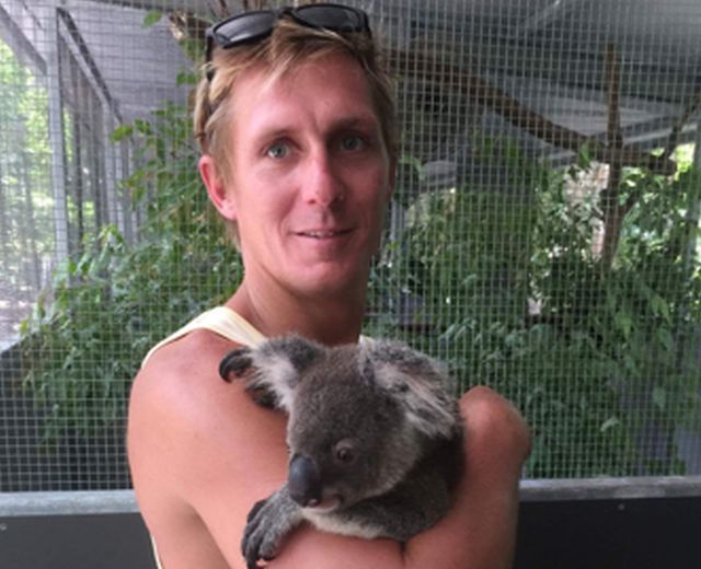 A picture of missing Australian Adam Hoffman, provided by his family