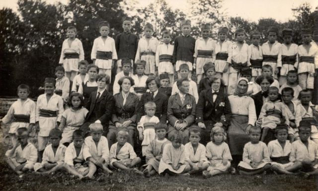 Haverfield orphanage at Bajina Bashta, Serbia (c. 1919)